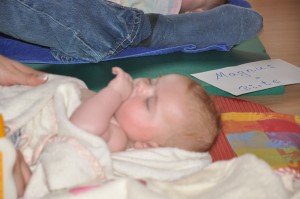 Babymassage Februar 2011